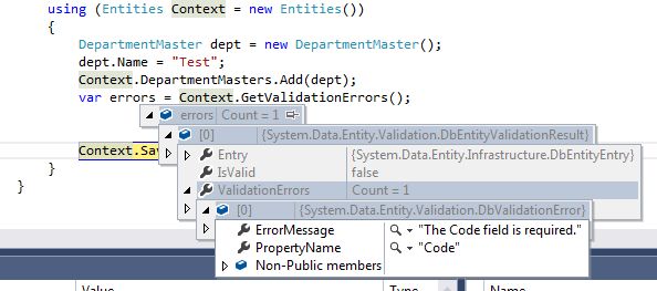 Add model validation